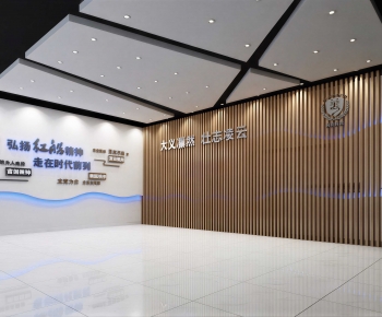 Modern Exhibition Hall-ID:615330939