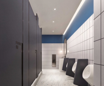 Modern Public Toilet-ID:970638042