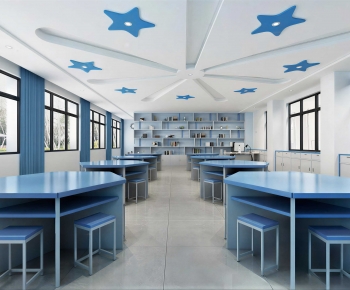 Modern School Classrooms-ID:902153974