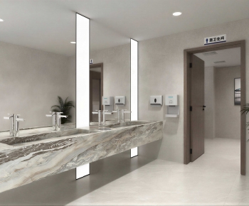 Modern Public Toilet-ID:953500998