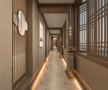 New Chinese Style Corridor-ID:162157066