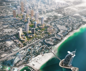 Modern Architectural Bird's-eye View Planning-ID:101819023