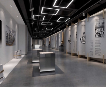 Modern Exhibition Hall-ID:587006093