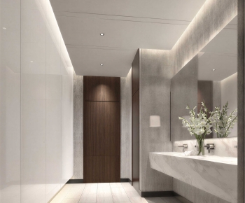 Modern Public Toilet-ID:390199904