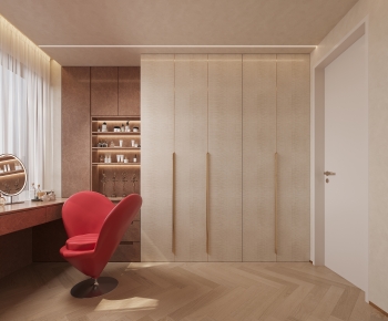 Modern Clothes Storage Area-ID:718452936