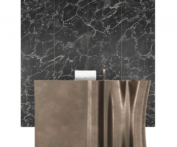 Modern Reception Desk-ID:341312894