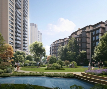 Modern Courtyard/landscape-ID:381542926
