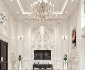 European Style A Living Room-ID:441355948