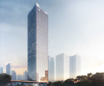 Modern Appearance Of Commercial Building-ID:287055971