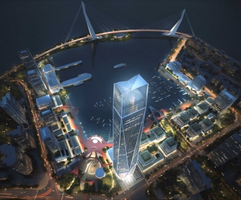 Modern Architectural Bird's-eye View Planning-ID:113647947