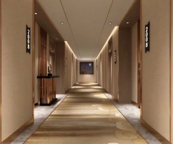 New Chinese Style Corridor-ID:275197031