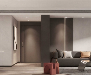 Modern A Living Room-ID:507958891