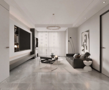 Modern A Living Room-ID:159337048
