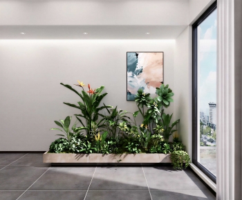 Modern Plant Landscaping-ID:610778095