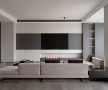 Modern A Living Room-ID:651302105