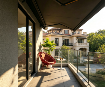 Modern Leisure Balcony-ID:348710069