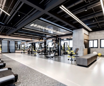 Industrial Style Gym-ID:549477102