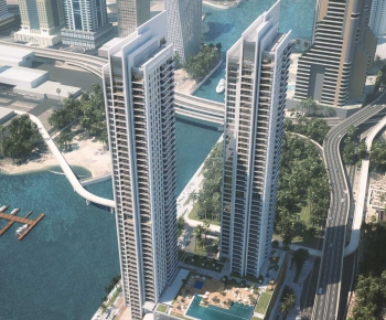 Modern Architectural Bird's-eye View Planning-ID:551139121