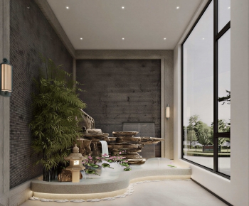 New Chinese Style Plant Landscaping-ID:131710052