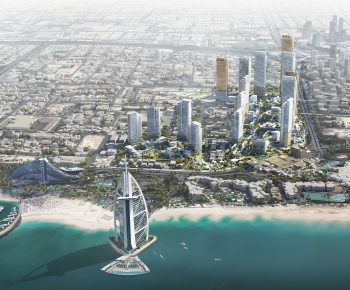 Modern Architectural Bird's-eye View Planning-ID:516433952