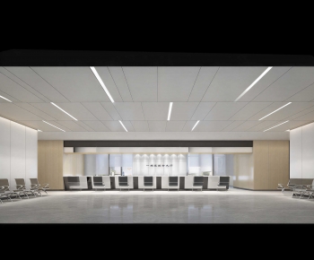 Modern Office Reception Desk-ID:333127988