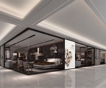 Modern Exhibition Hall-ID:984062917