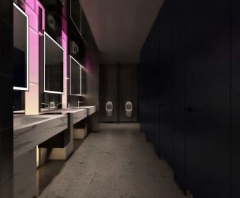 Modern Public Toilet-ID:748352059