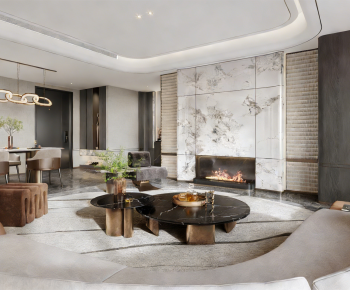 Modern A Living Room-ID:117671019