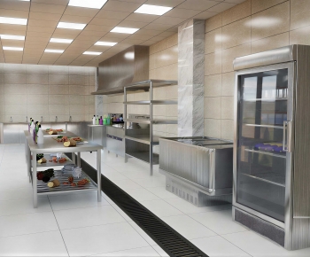 Modern Central Kitchen-ID:829885011