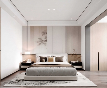 New Chinese Style Bedroom-ID:994735009
