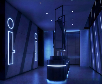 Modern Public Toilet-ID:660529115