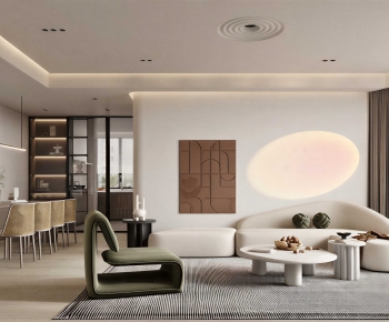 Modern A Living Room-ID:835266115