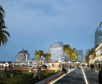Modern Commercial Street-ID:435837988