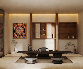 New Chinese Style Tea House-ID:498198995