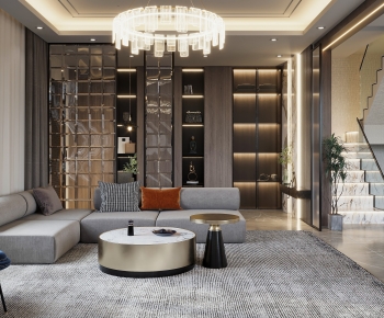 Modern A Living Room-ID:954154016