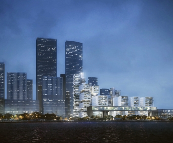 Modern Appearance Of Commercial Building-ID:427162899