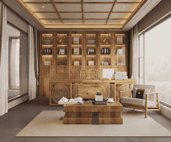 New Chinese Style Study Space-ID:284022098