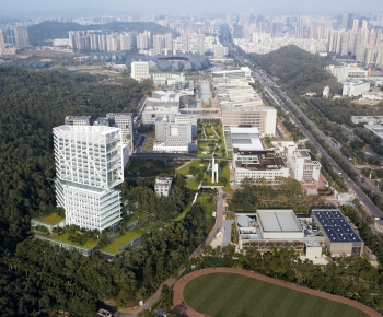 Modern Architectural Bird's-eye View Planning-ID:225266932