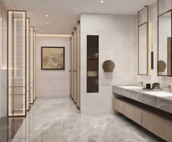 Modern Public Toilet-ID:966862925