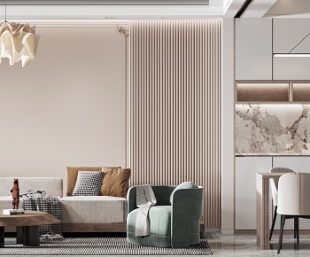 Modern A Living Room-ID:196568013