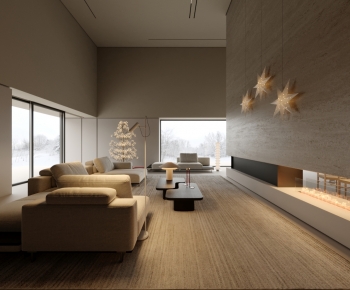 Modern A Living Room-ID:639213091
