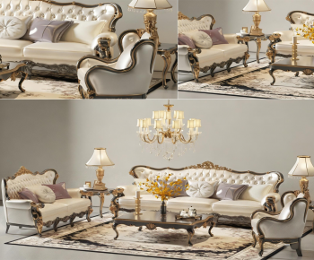 European Style Sofa Combination-ID:935723075
