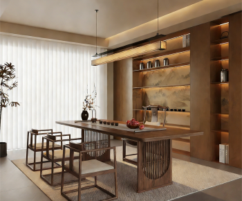 New Chinese Style Tea House-ID:616444111