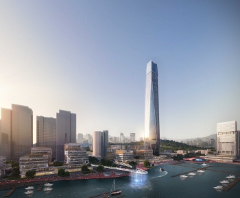 Modern Appearance Of Commercial Building-ID:302349094
