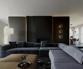 Modern A Living Room-ID:927457093