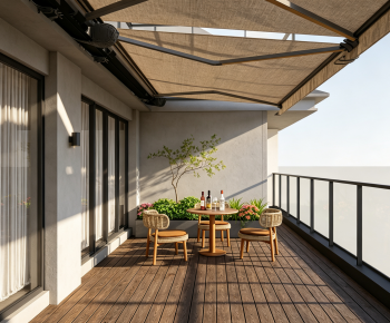 Modern Leisure Balcony-ID:870234012