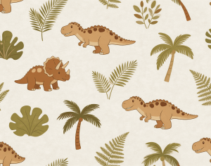 ModernAnimal And Plant Pattern Wallpaper