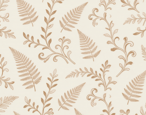 ModernAnimal And Plant Pattern Wallpaper