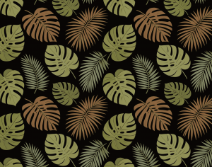 ModernAnimal And Plant Pattern Wallpaper