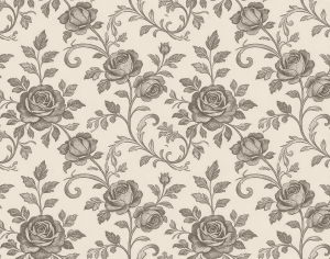 ModernAnimal And Plant Pattern Wallpaper